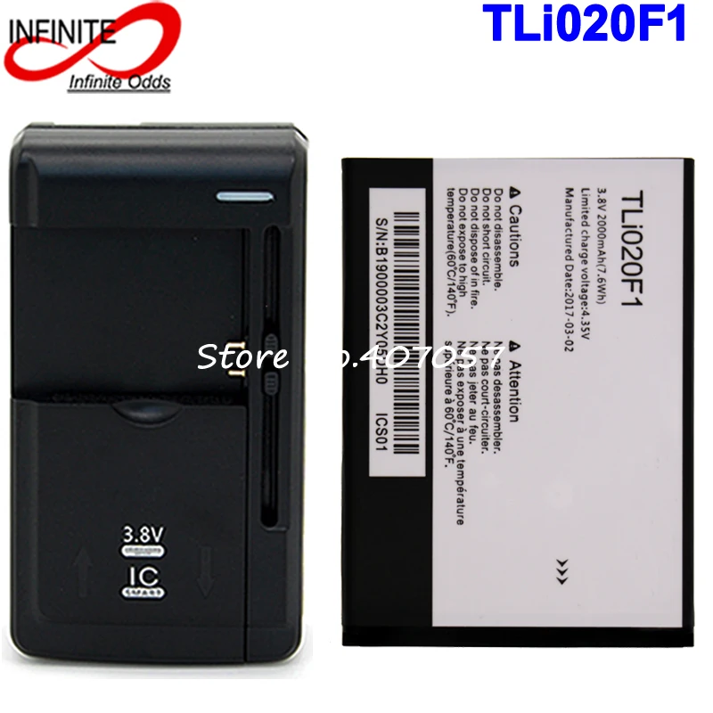 Аккумулятор TLI020F1 на 2000 мА · ч для TCL J720T J726T Alcatel One Touch Pop 2 5042d C7 фото 7040 и