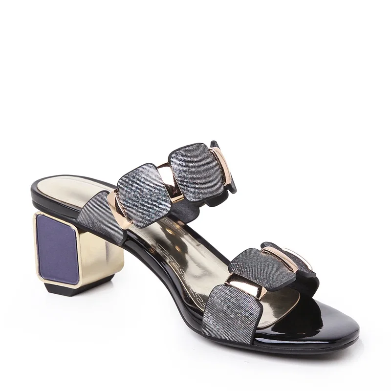 Женские босоножки пикантная обувь высокого качества с открытым носком на