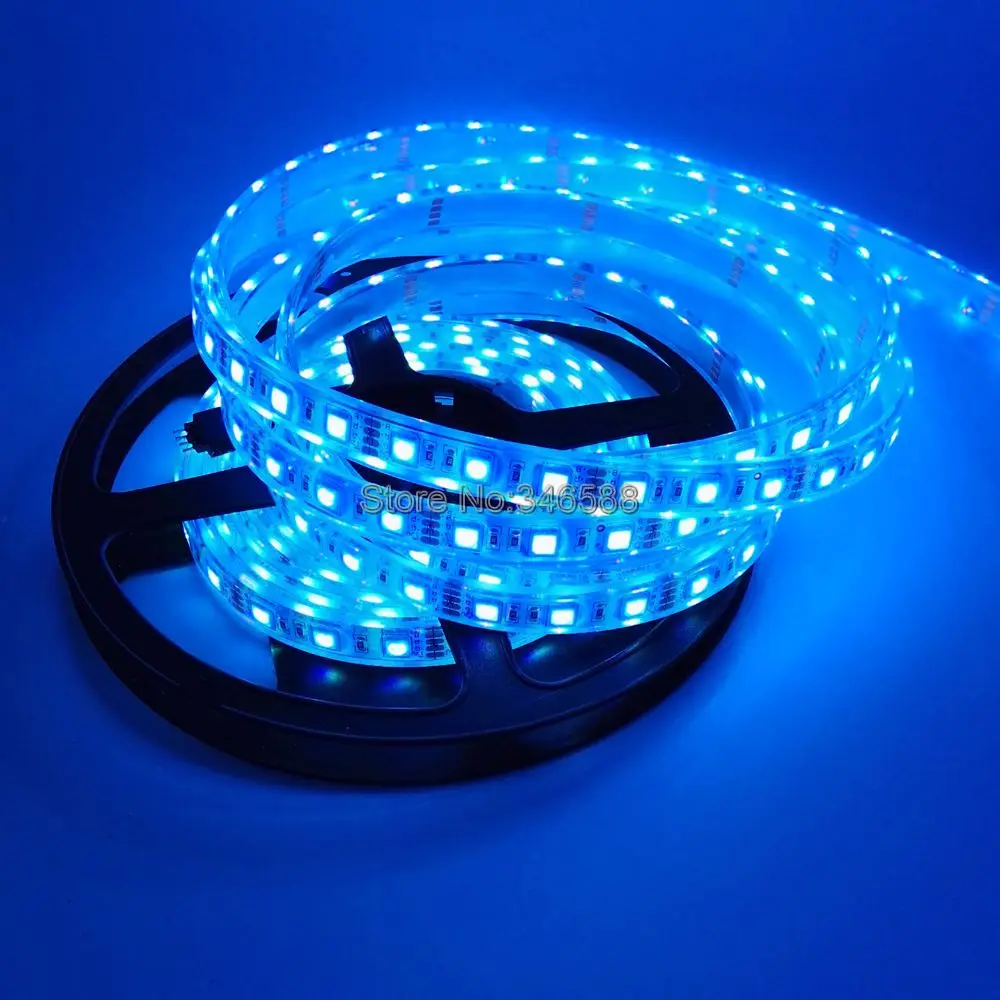 5m 12V DC IP67 IP68 Waterproof SMD 5050 LED Strip High Quality Underwater & Outdoor LED Strip Light 300LEDs 60LEDs/M RGB White images - 6