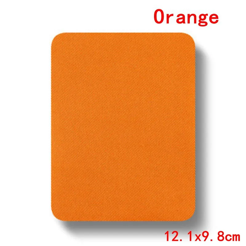 orange Prajna квадратный железный на нашивках джинсовая ткань наклейки DIY ремонт колено куртка одежда для футболок аксессуары 18 цветов - Color: orange
