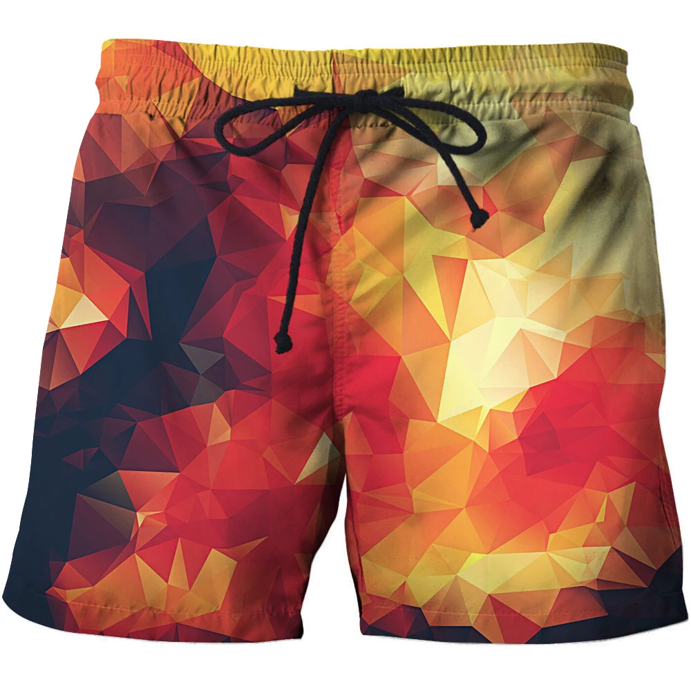 

Ruby Diamond 3D Printed Summer Surfing Beach Shorts Masculino Men Travel Quick Vacation Streetwear Board Shorts Anime Shorts