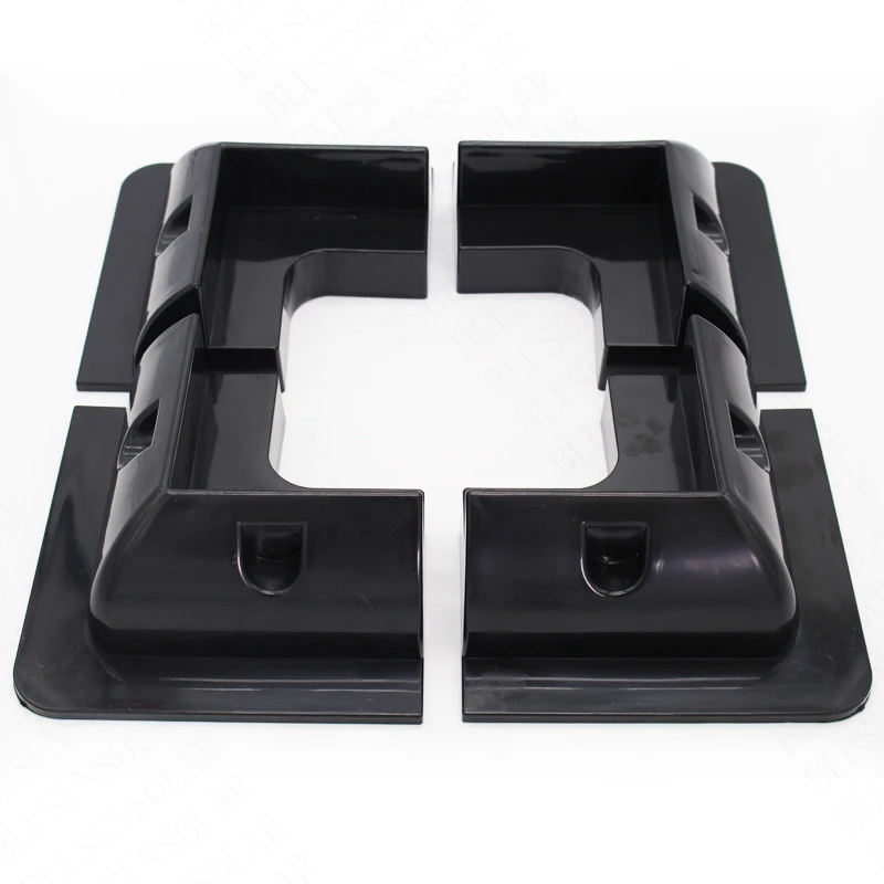 2 компл./Лот высококачественные черные панели из АБС пластика для солнечных