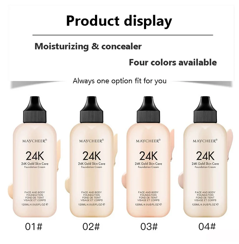 120 мл уход за кожей лица солнцезащитный тональный крем Водонепроницаемый Make Up