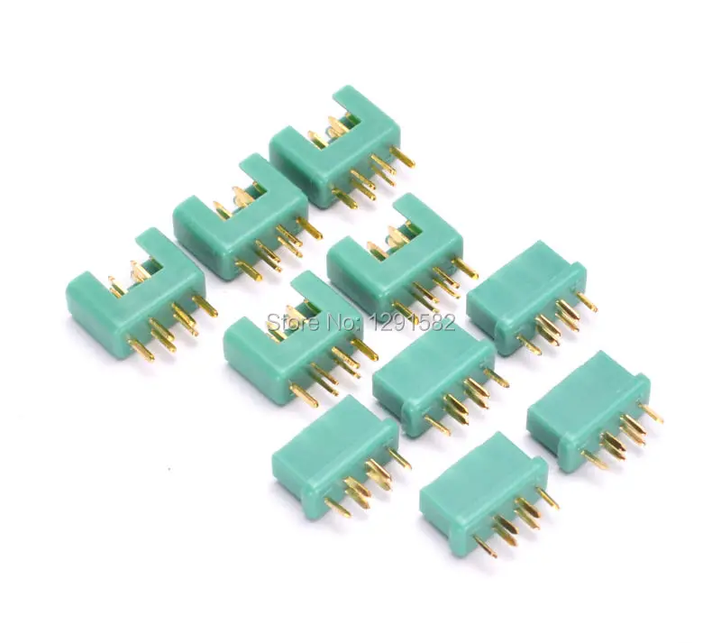 Высококачественный MPX разъем 24K позолоченный 6 контактный 40Amp Радиоуправляемый