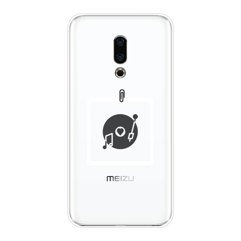 Задняя панель для Meizu 16th 16x15 Lite 16 Plus мягкий силиконовый Винтажный чехол в стиле