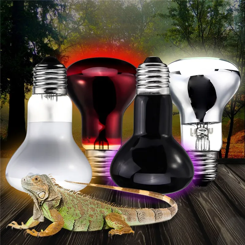 Smuxi 25 W 50 W 75 W 100 W E27 Pet нагревательная лампа дневной и ночной режимы амфибия отпугиватель птиц птица змея Basking светильники на солнечных батареях тепла свет для рептилии лампа AC220-240V