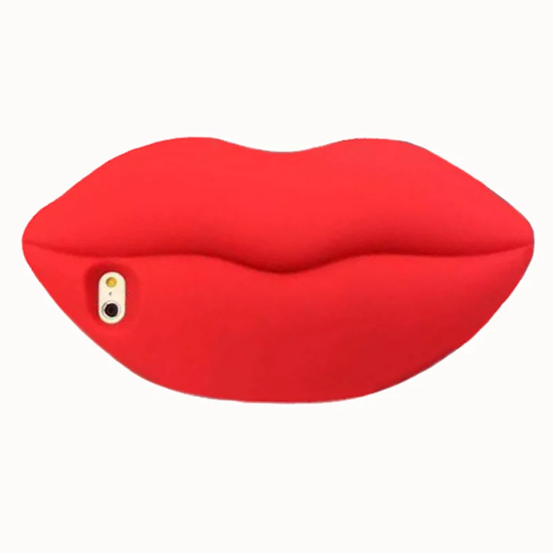Red Lips Сексуальные красные губы чехол для телефона для iPhone X 8/8 Plus, 7, 7 Plus, 6, 6 S, 6 S Plus, чехол-накладка Бампер Защитный ковер - Цвет: Red Lips