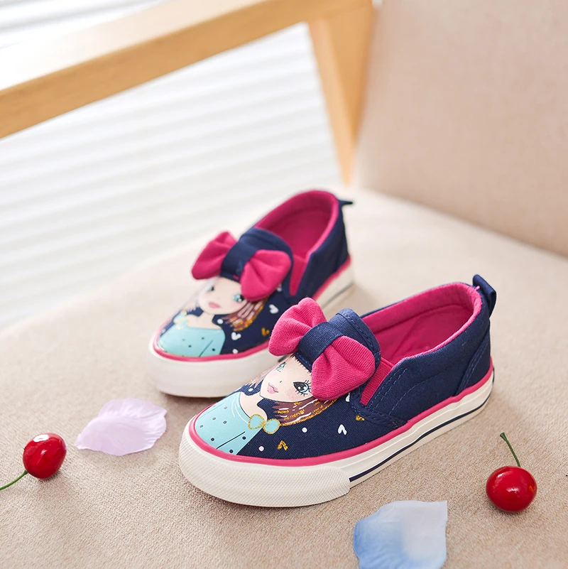 Children Shoes Girls Casual 2017 Hot Fashion Cute Bow Toddler Baby Breathable Comfortable Kids Sneakers Sport | Детская одежда и
