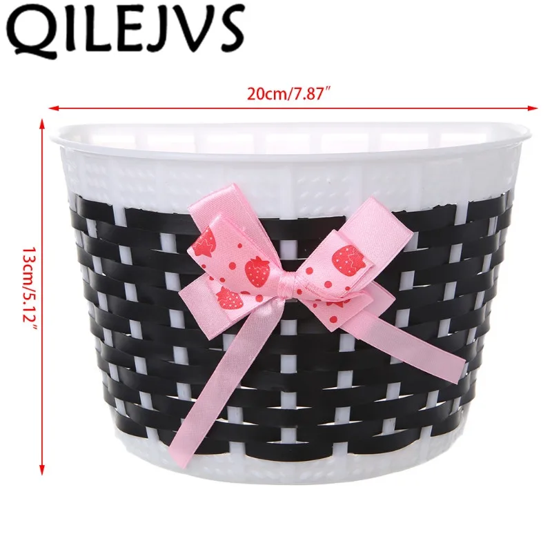 Корзина для велосипеда скутера детский велосипед пластиковая вязаная сумка