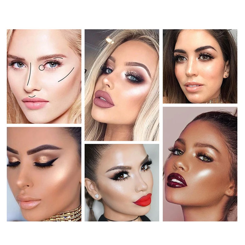 Бронзатор для лица жидкая хайлайтер блестящая осветляющая консилер увлажняющий