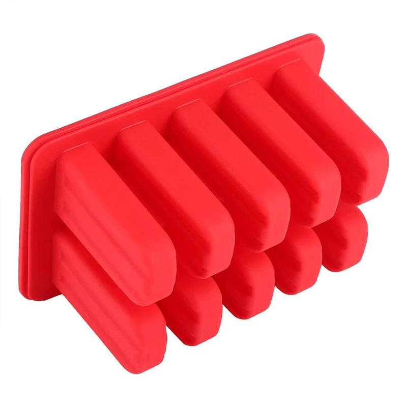 UPORS 4 10 полости Popsicle силиконовые формы для еды домашней кухни силиконовая форма для Фруктового мороженого на палочке замороженная для леденца крем производитель BPA бесплатно