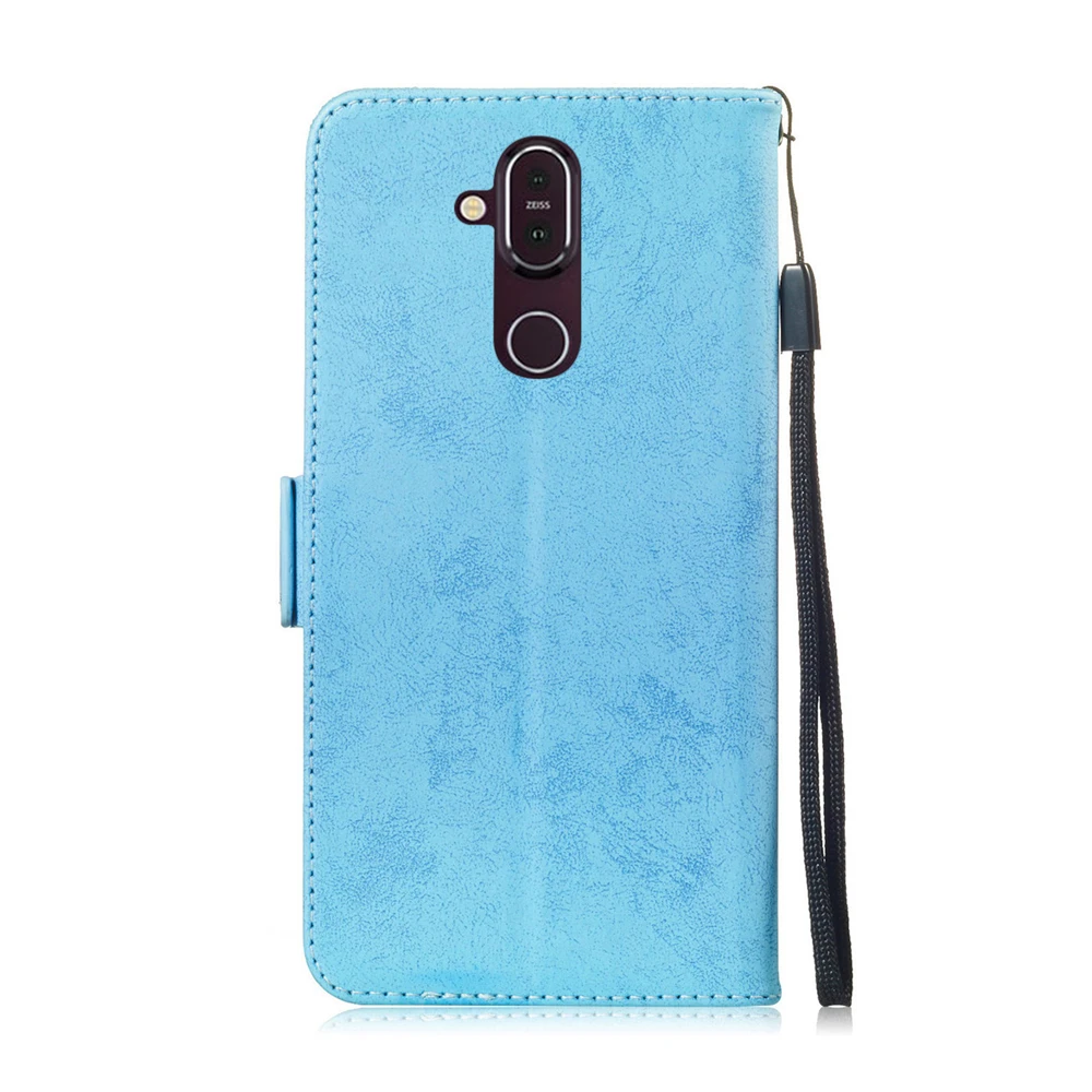 Кожаные флип-чехлы с кошельком для NOKIA 8 1/7 1/6 1/5 1/3 1 Plus 2018 чехол телефона подарок Nokia