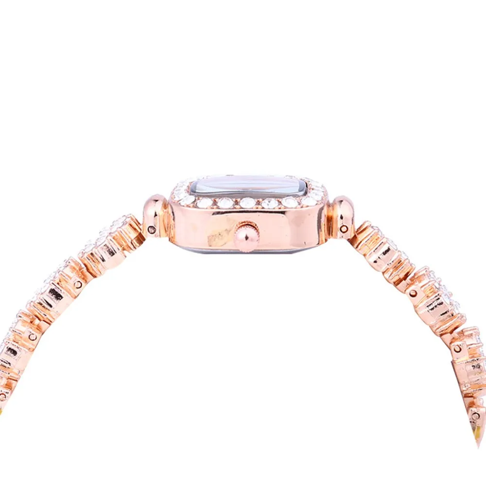 Новые роскошные модные женские кварцевые часы с квадратным циферблатом Ретро