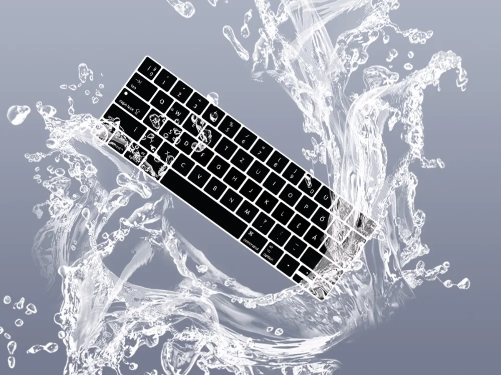 Венгерская Magyar цветная накладка на клавиатуру, клавиатура для Macbook New Pro 1" A1706 15" A1707 с сенсорной панелью, выпуск на