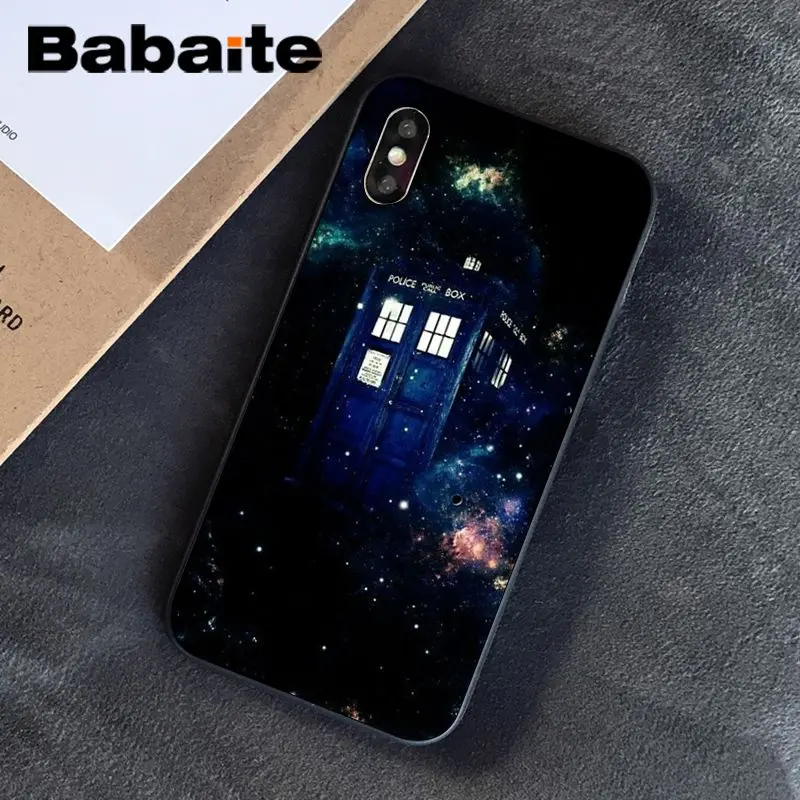 A8 Babaite Tardis Doctor Dr Who Police Box Новинка чехол для телефона Fundas чехол для Apple iPhone 8 7 6 6S Plus X XS MAX 5 5S SE XR чехол s - Цвет: A8