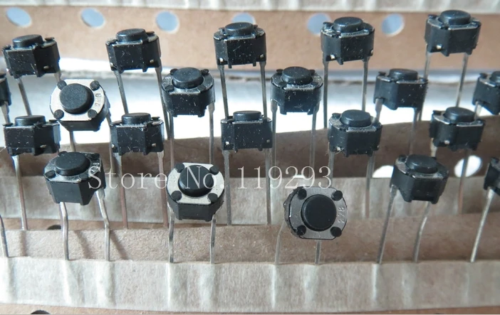

[SA]Japan HDK KSHS611BT-PB (F) 6 * 6 * 4.3 Tact Switch Micro Switch 2 pin DIP--200pcs/lot