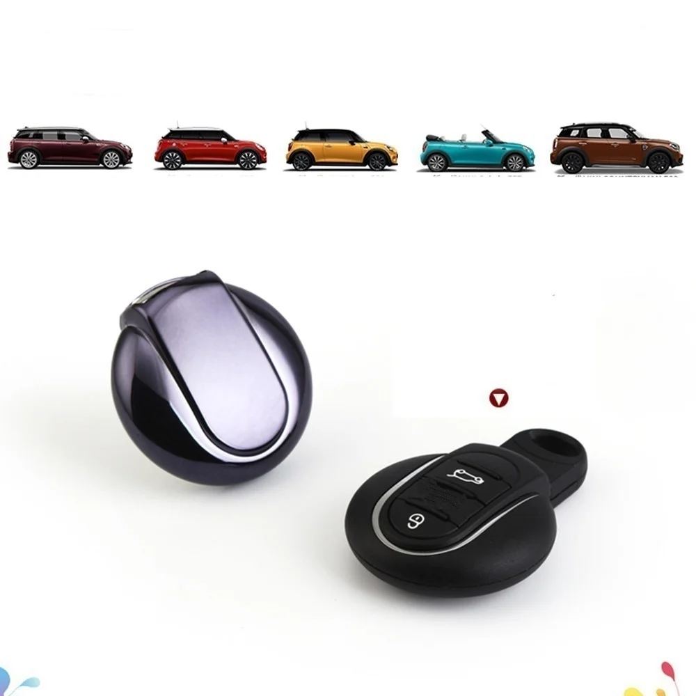 Чехол для автомобильного ключа из ТПУ защитное кольцо BMW MINI Cooper One Fun F54 F55 F56 2014 2015