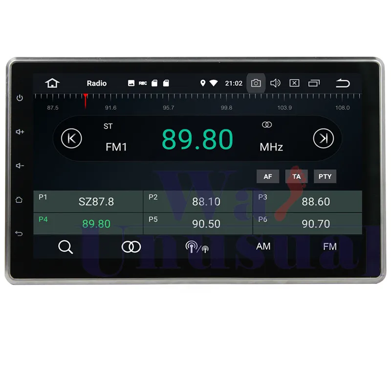 Wanuary Android 9 0 4G RAM Автомобильный GPS навигатор 10 1 дюймов для универсального без DVD