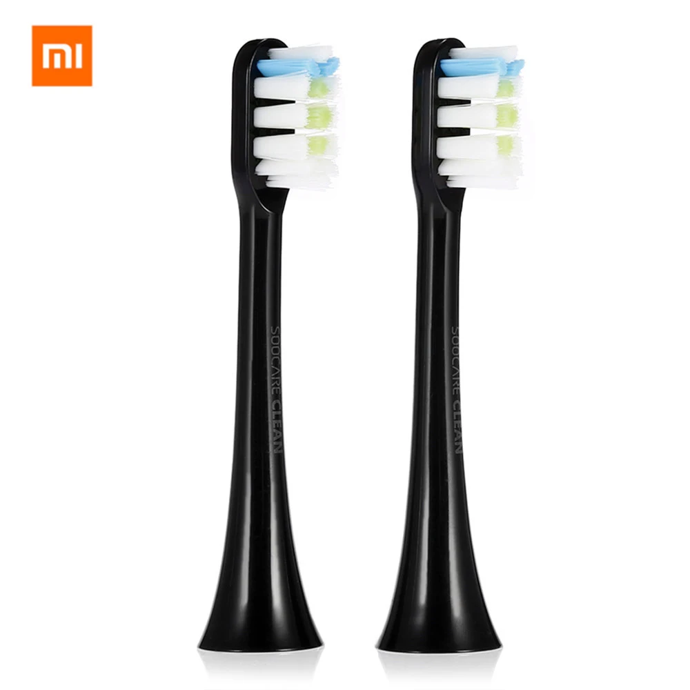 Xiaomi SOOCAS/SOOCARE X3 Сменная головка зубной щетки 2 шт. для SOOCAS/Xiaomi Mijia SOOCARE X3 электрическая насадка для зубной щетки