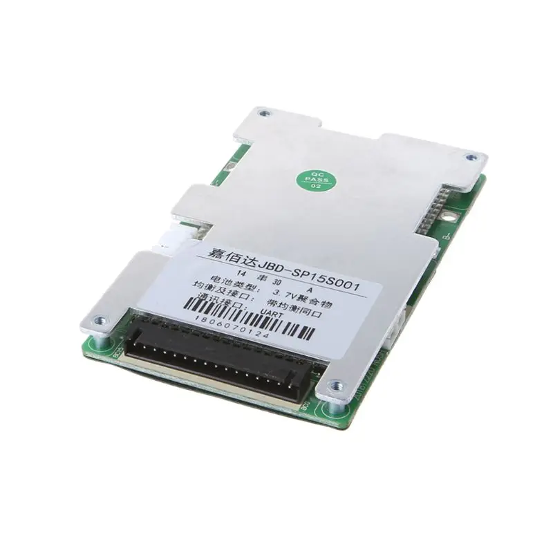 

Lithium Battery Protective Board With Bluetooth 14S BMS PCB Mobile Static Current Intelligent 48V Components Smart Protection