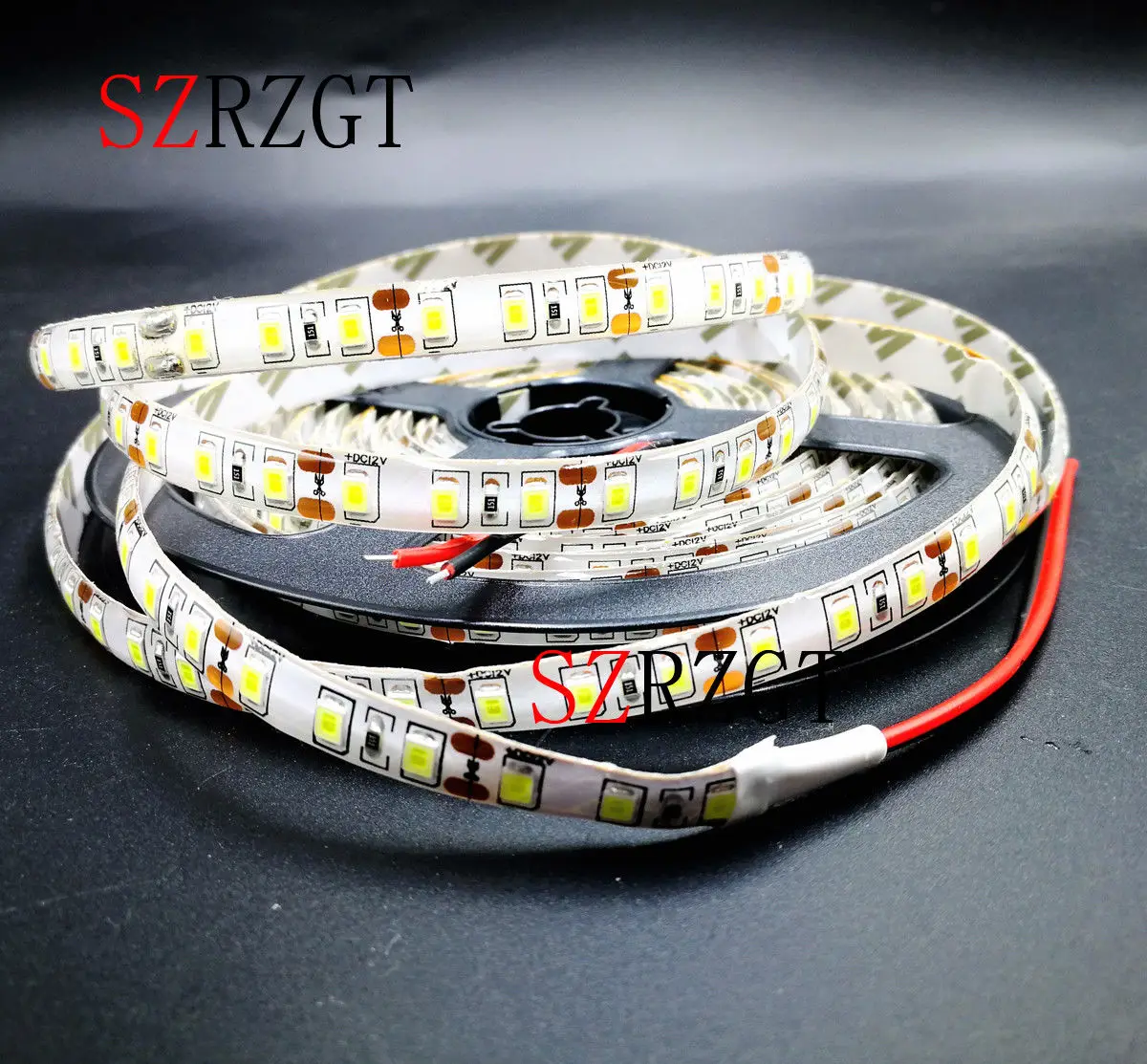 5 м 2835 600 SMD светодиодная лента 12V flexible120 LED/M led теплый белый/белый IP65|Светодиодные