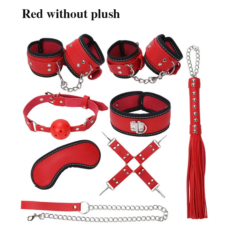 8 шт./компл. сексуальный набор жгут Фетиш см секс связывание привязная система