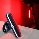 Светодиодный велосипедный задний светильник, перезаряжаемый через USB, велосипедный задний светильник, водонепроницаемый задний фонарь для велосипеда, задний фонарь для bycicle