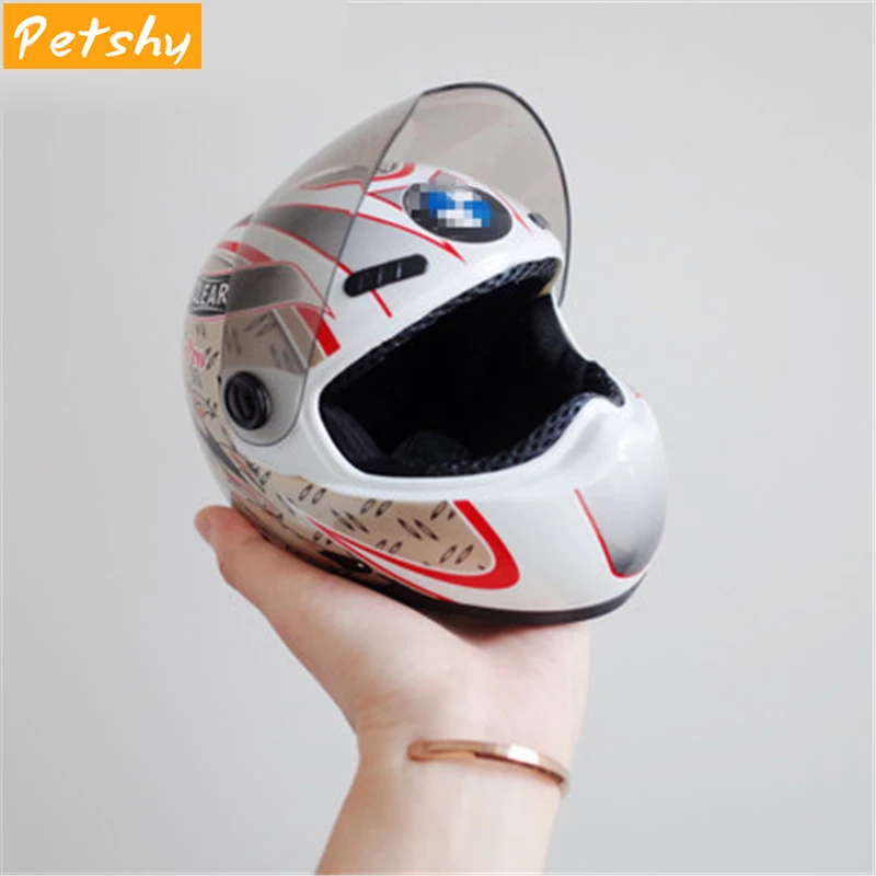 Petshy Щенок Кот шапка, шлемы для маленьких животных, крутые модные Пластик на открытом воздухе шапки для мотоциклов реквизит для фотосессии для защиты аксессуар для домашних животных