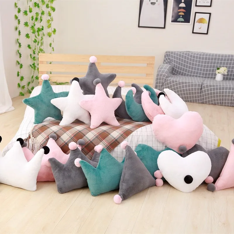 Подушка для сна 1 шт. подушка дивана со звездой облаком сердцем корона домашние