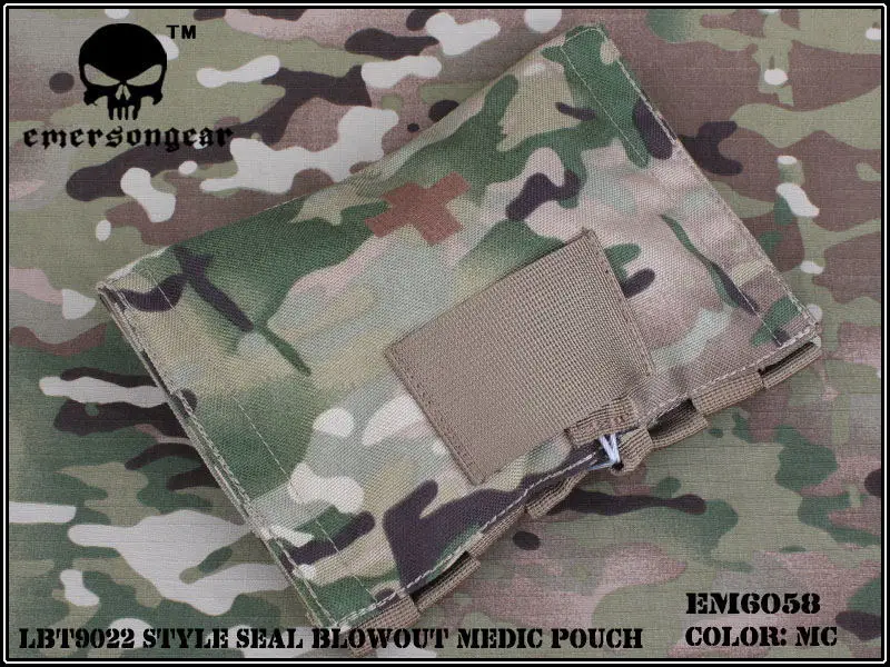 EMERSON LBT9022 стильный медицинский мешочек с продувкой Военная армейская Сумка MOLLE