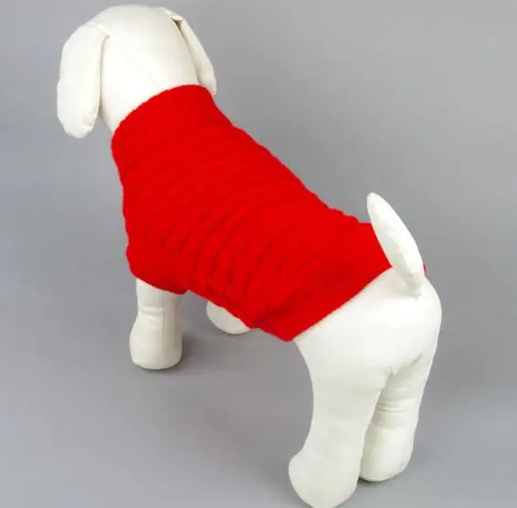 TAILUP Pet теплые поставки кролик одежда свитер для собак щенка плюшевый Пудель котенок платья одежда маленький кот свитер жилеты 6 размеров