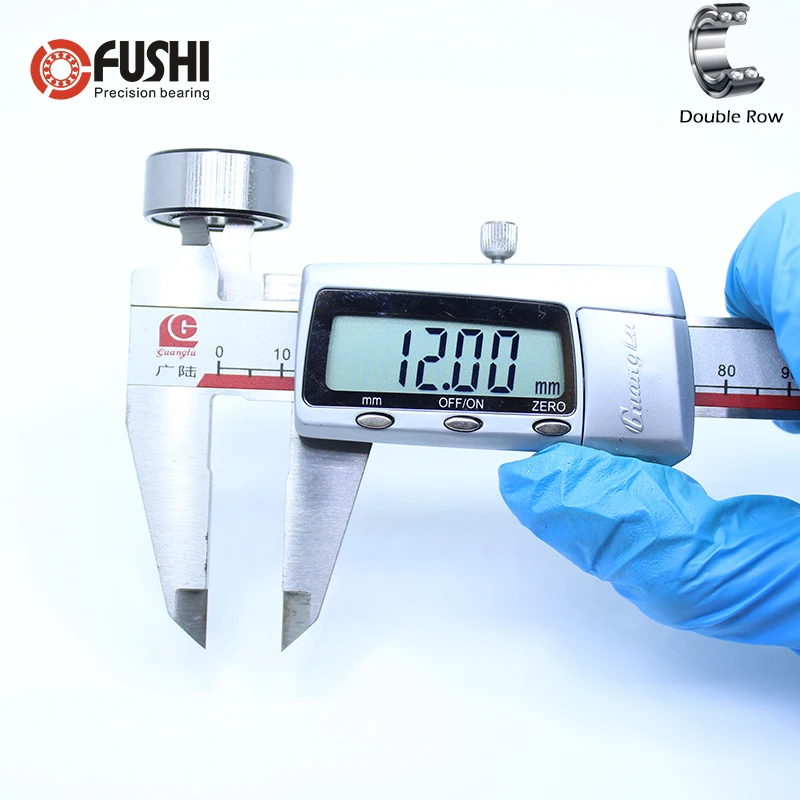 3901-2RS подшипник 12*24*10 мм (1 шт.) 3901 2RS двухрядные герметичные RS Угловые контактные