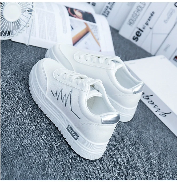 2019 tenis feminino женские белые кроссовки spor basket zapatos de mujer женская обувь на платформе