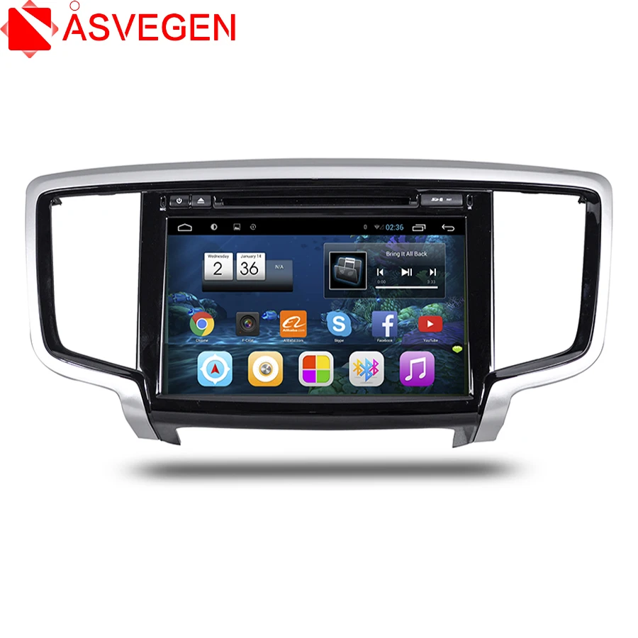 Автомобильная стереосистема для Honda Odessey 2015 9 ''Android 7 1 четырехъядерный