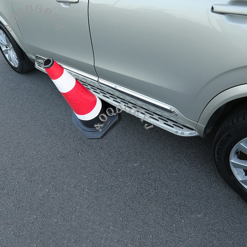 Стайлинг автомобиля подходит для 2015 2019 Volvo XC90 Неокрашенный алюминиевый сплав +