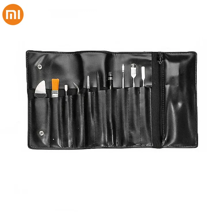 Xiaomi Mijia Wowstick набор аксессуаров для инструментов кожаная сумка Часы Мобильный ремонт аксессуары щетка для чистки DIY разборка набор