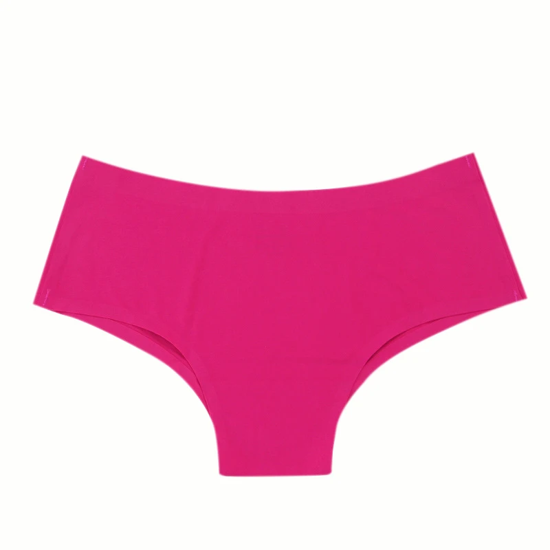 

New Ice Silk Ultra-thin Women Seamless Solid Sexy Lingerie Underwear Mid-rise Women Panties Briefs Intimates European Size