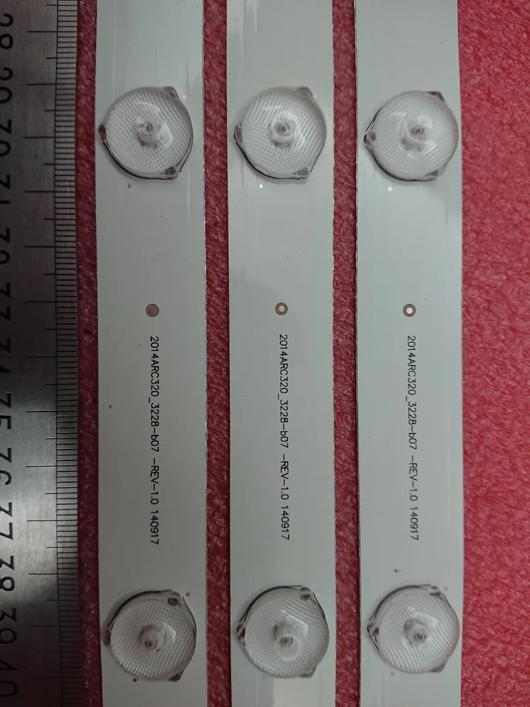 Новинка 5 комплектов = 15 шт. 7LED 625 мм Светодиодная подсветка для Samsung 2014ARC320 3228 B07