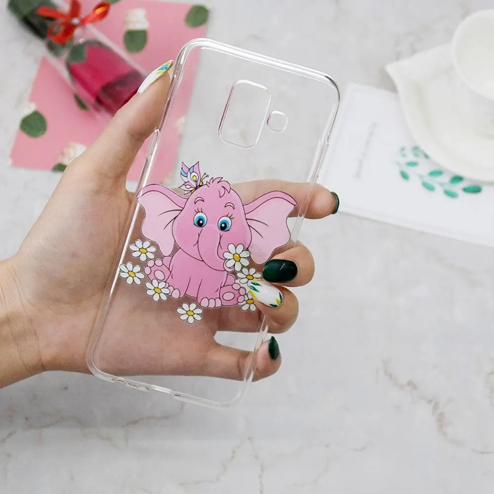 ТПУ чехол для Samsung Galaxy J6 2018 J600 J600F J600F/DS J600FN мягкий телефона J 6 SM-J600F SM-J600F/DS SM-J600FN Capa |
