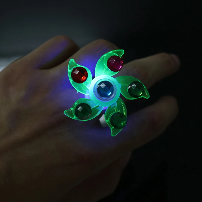 Светильник Fidget Spinner кольцо для снятия стресса игрушки вечерние товары | Игрушки и