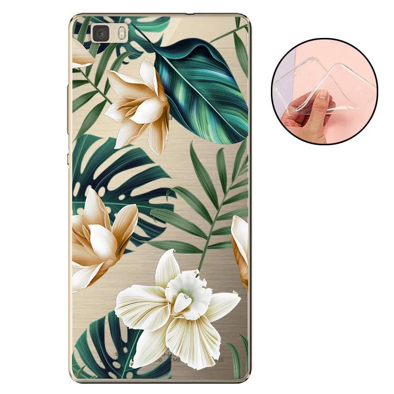 WE-RDH Чехол CROWNPRO для huawei P8 Lite, Мягкий Силиконовый ТПУ чехол s для huawei P8 Lite, защитный чехол для телефона P8 Lite - Цвет: WE-RDH