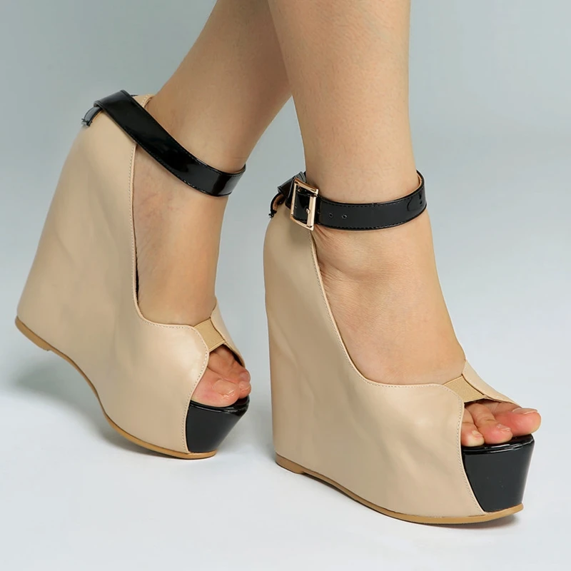 

ENMAYER Women Fashion Wedges Shoes for Women Zapatos De Mujer Woman Sandals 2020 Summer Size 34-39 LY498