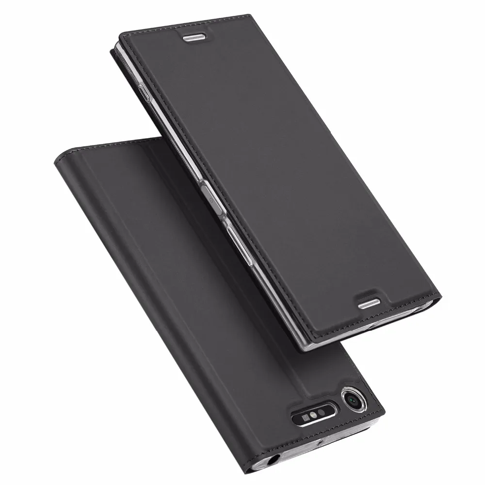 DUX DUCIS кожаный чехол для sony Xperia XZ1 Funda роскошный флип стенд держатель карты бумажник чехол для sony XZ1 Футляр для телефона Hoesje