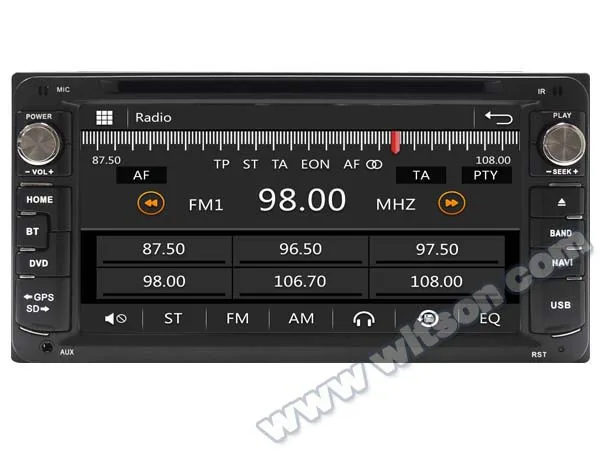 6 95 &quotемкостный сенсорный экран автомобильный DVD для Toyota Corolla 2000-2006 и Hilux 2001-2011 с