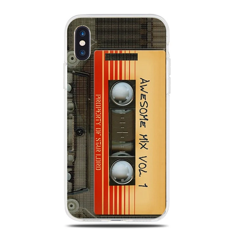 Ретро чехол для телефона с магнитной лентой iphone X мягкий 6 6S 7 8 Plus классический