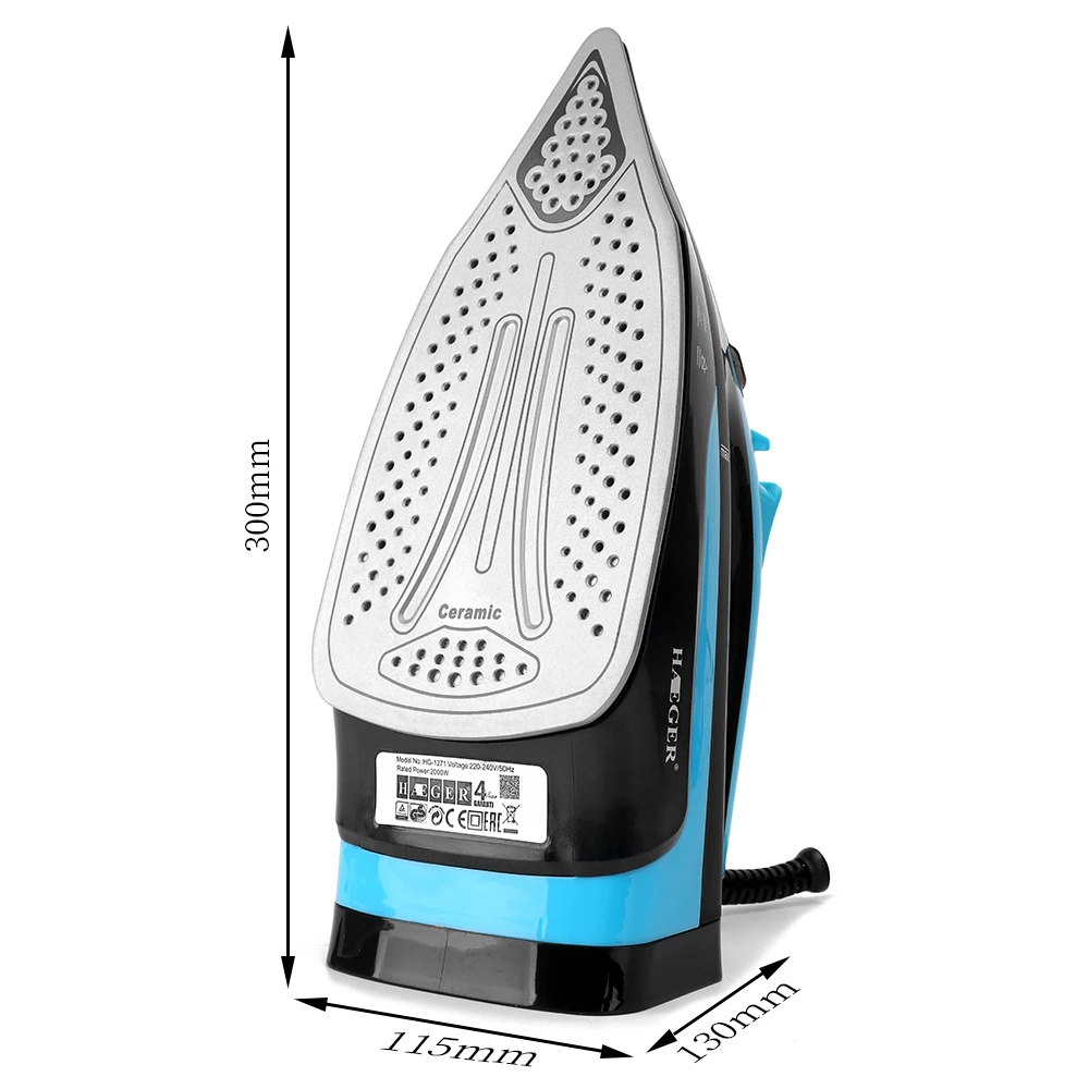 2000 Вт Высококачественная бытовая техника для стирки электрический паровой утюг