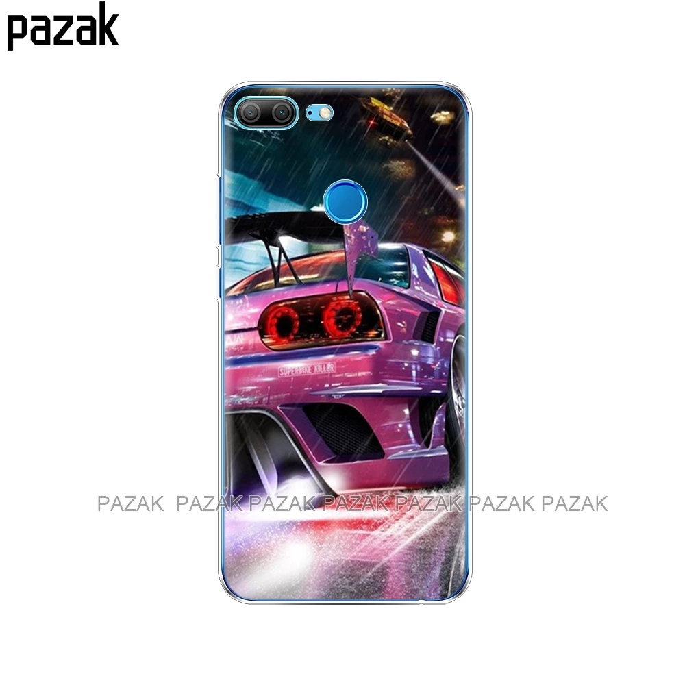 Силиконовый чехол для Huawei Honor 10 V10 3c 4C 5c 5x 4A 6A 6C pro 6X7X6 7 8 9 LITE Мягкий ТПУ чехол бампер крутой спортивный автомобиль дизайн - Цвет: 61492