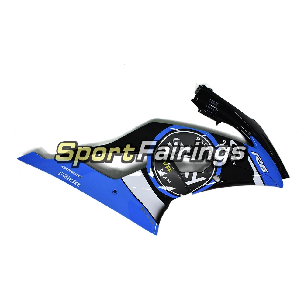 Синий в полоску голубое небо Обтекатели для Yamaha R6 2008 09, 10, 11, 12, 13, 14, 15, пластмассы мотоциклетный обтекатель abs Наборы YZF600 кузов