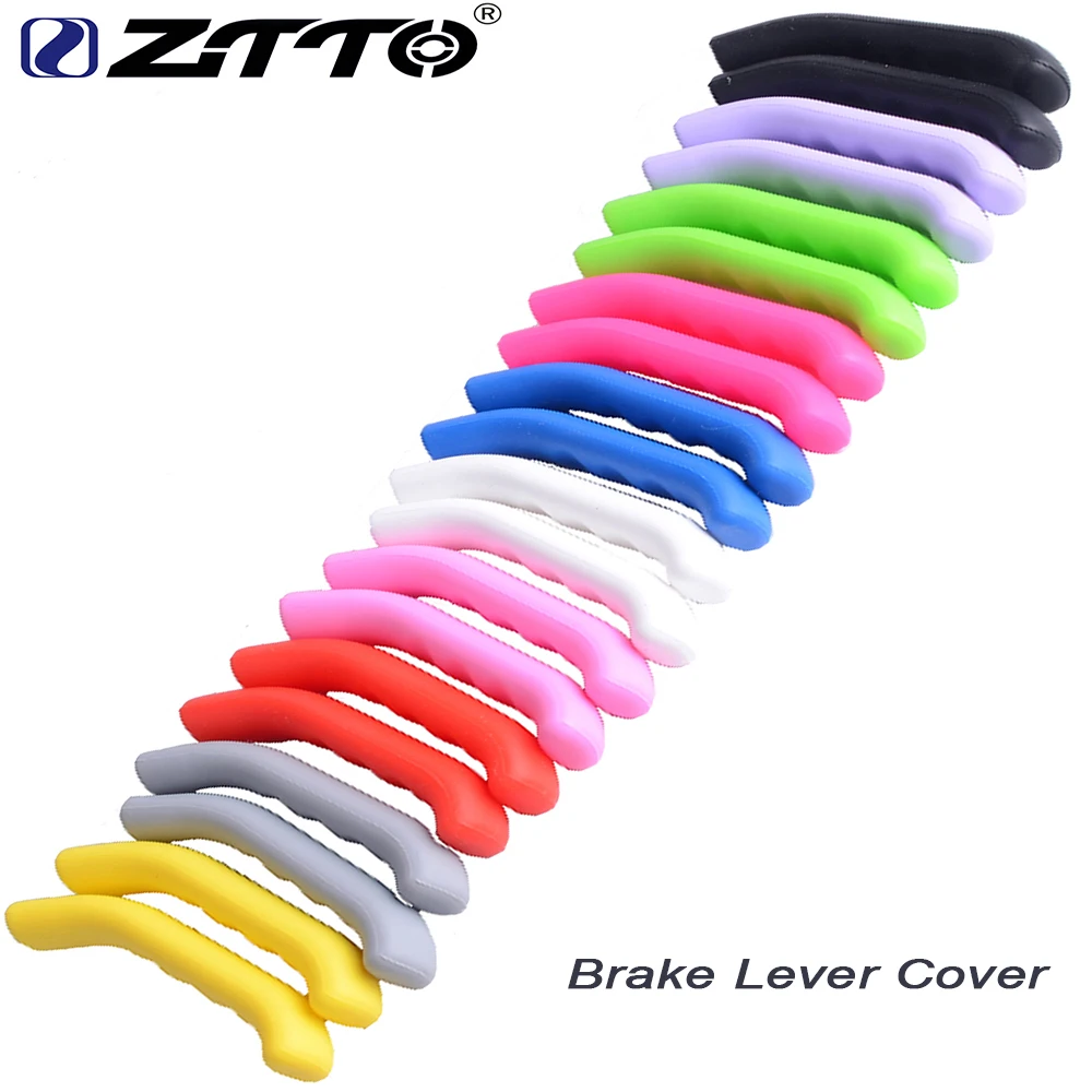 ZTTO силиконовый гель универсальный тип тормозной ручки рычаг защитный кожух рукав для горной дороги велосипед фиксированная передача