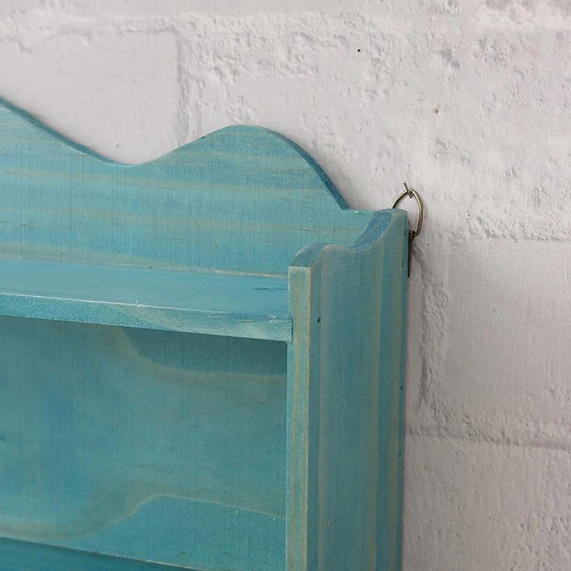 Настенная стойка для хранения комнаты спальни домашнего украшения Простая